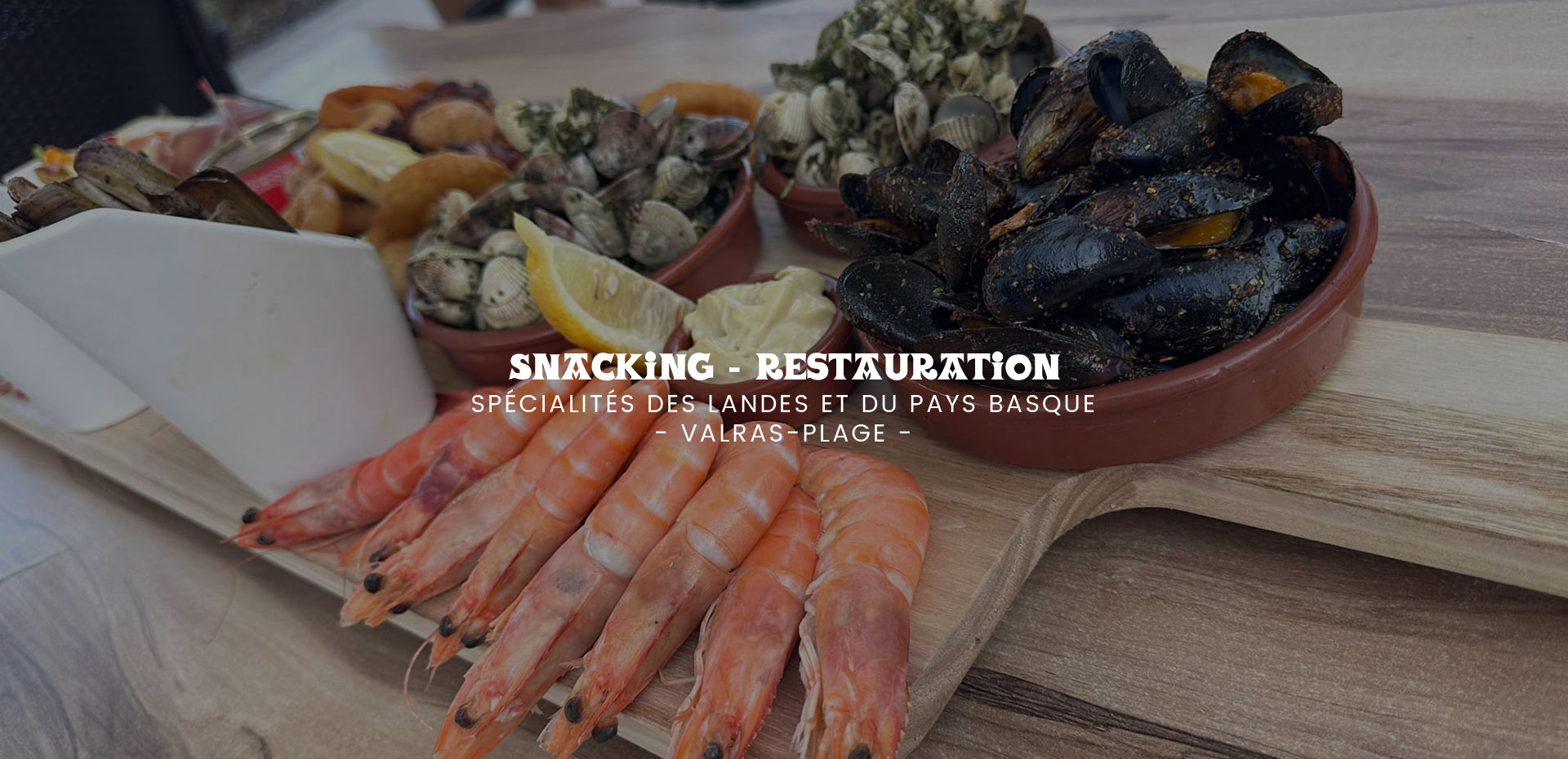 Planche fruits de mer - La Txuleta